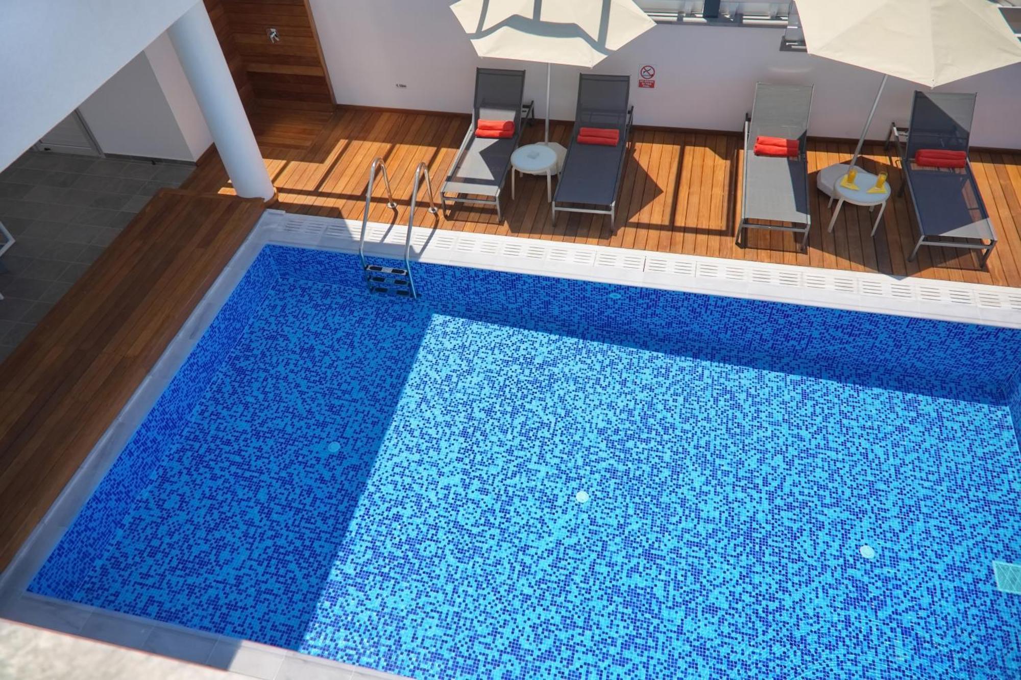 Seaview Luxury Villa Jacuzzi & Pool! 2 Min Beach Protaras Exteriér fotografie