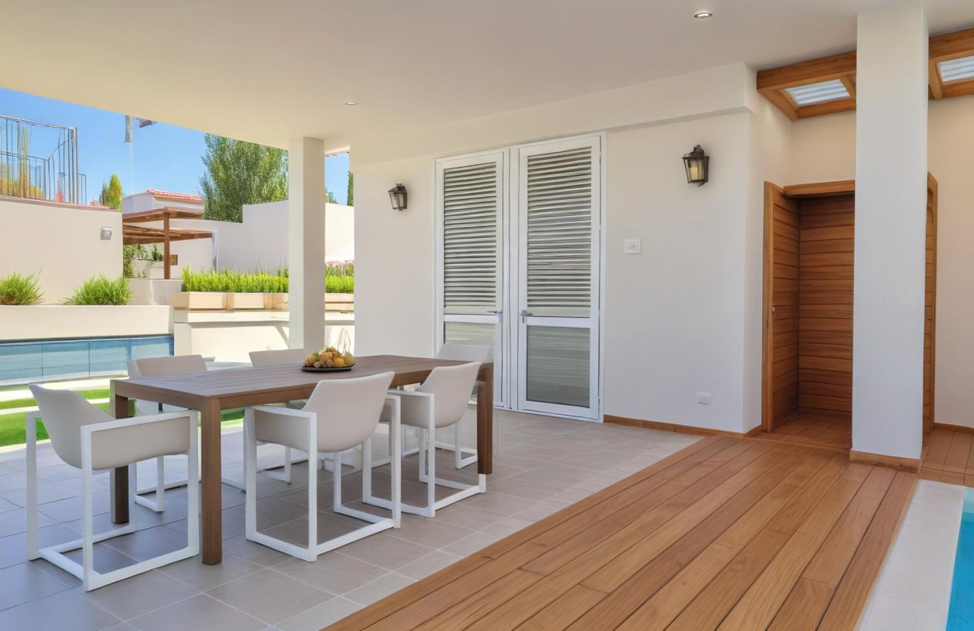 Seaview Luxury Villa Jacuzzi & Pool! 2 Min Beach Protaras Exteriér fotografie
